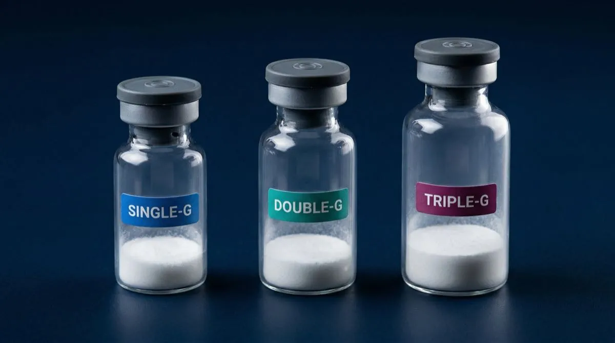 Tableau comparatif des trois générations de peptides amaigrissants