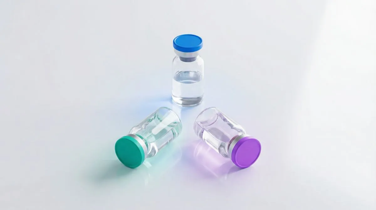 Comparaison entre une pilule orale et un flacon de peptide pour la recherche